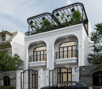 20/1A Phạm Ngọc, Q Tân Phú, Xây dựng theo phong cách Parisian